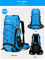 Exclusive 60 Liters Large Capacity Backpack — Orange — Size 60L — Alternate View 15