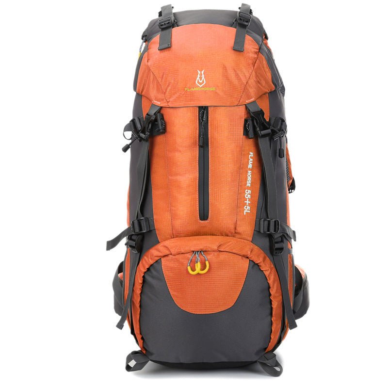 Exclusive 60L large capacity travel backpack — Blue — Lifestyle View