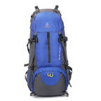 Exclusive 60L large capacity travel backpack — Blue — Detail View