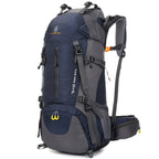 Exclusive 60L large capacity travel backpack — Blue — Alternate View 7