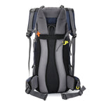 Exclusive 60L large capacity travel backpack — Blue — Side View