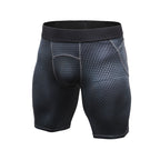 Exclusive Men's Compression Gym Set ? Muscle Fit Athletic Shirt, Shorts & Leggings ? Blue ? Size XL ? Width Long ? Alternate View 18