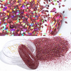 Exclusive 8 Box Mix Glitter Nail Art Powder Flakes Set — 10color — Alternate View 12