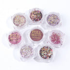 Exclusive 8 Box Mix Glitter Nail Art Powder Flakes Set — 10color — Alternate View 8