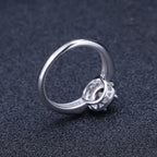 Exclusive 925 Silver Inlaid Pomegranate Ring — Silver — Alternate View 10