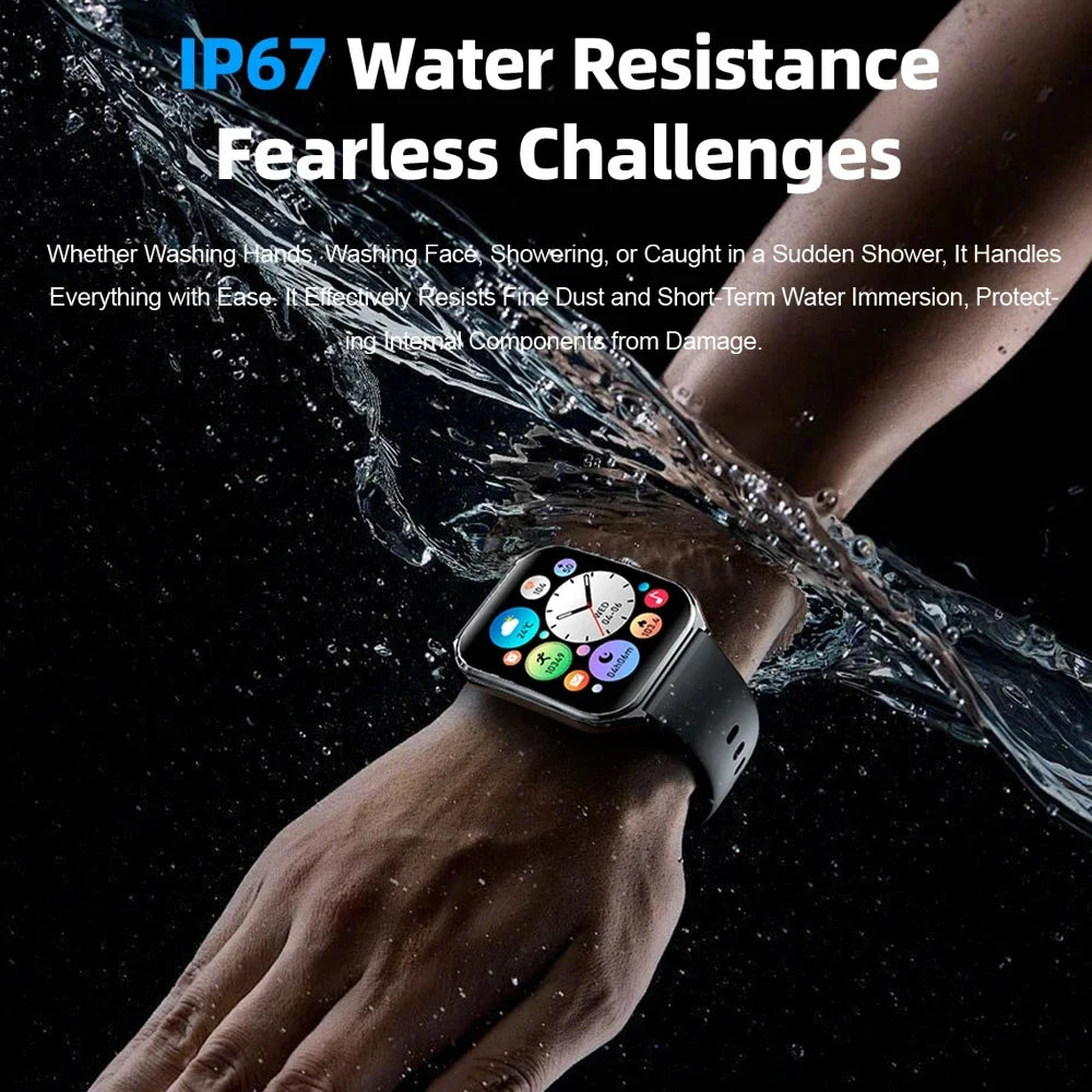 Exclusive New Ultra Thin Smart Watch Men 1.96' AMOLED HD Pixel Display Always Show Time BT Call Reminder Smartwatch Ladies For Android iOS ? Silver mesh belt ? Detail View