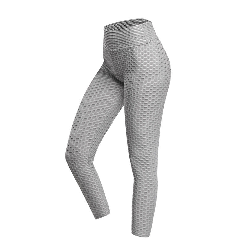 Exclusive Women's High Waist Tummy Control Leggings ? Fitness Yoga Running Pants ? Grey ? Size S ? Alternate View 12