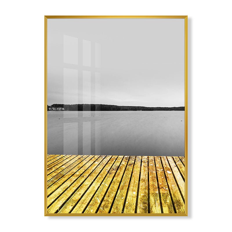 Exclusive Abstract living room painting — 6Style — Size PS — Width 30x40 — Detail View