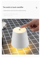 Exclusive Advanced Dimmable Table Lamp with Touch Control — Sand Black Plastic — Alternate View 13