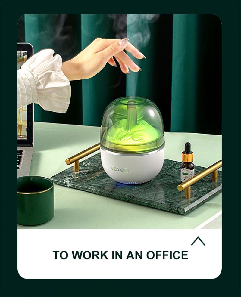 Exclusive Air Humidifier Essential Oil Ultrasonic Aromatherapy Atomizer — Green — Size USB — Alternate View 14