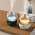 Exclusive Air Humidifier Essential Oil Ultrasonic Aromatherapy Atomizer — Green — Size USB — Front View
