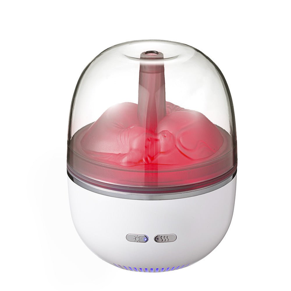 Exclusive Air Humidifier Essential Oil Ultrasonic Aromatherapy Atomizer — Green — Size USB — Detail View