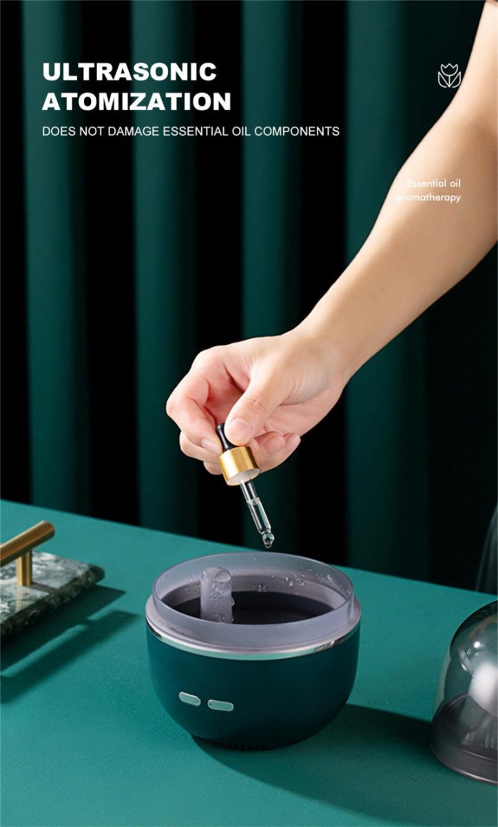 Exclusive Air Humidifier Essential Oil Ultrasonic Aromatherapy Atomizer — Green — Size USB — Alternate View 11