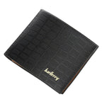 Exclusive Vintage Alligator Leather Wallet - Luxury & Timeless — Black — Alternate View 7