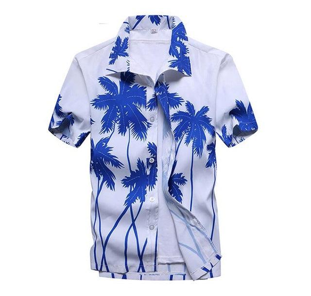 Exclusive Men's Hawaiian Shirts — 1Style — Size 2XL — Top View