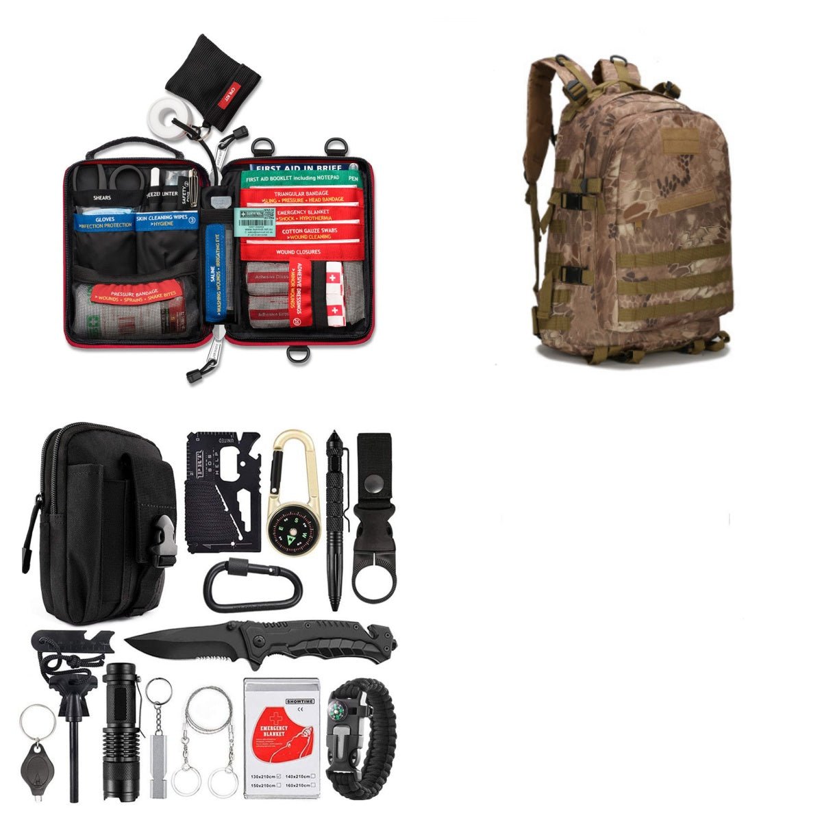Exclusive Wild Survival Equipment & SOS Defense Kit — A — Alternate View 12