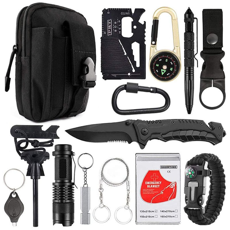 Exclusive Wild Survival Equipment & SOS Defense Kit — A — Detail View