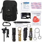 Exclusive Wild Survival Equipment & SOS Defense Kit — A — Side View