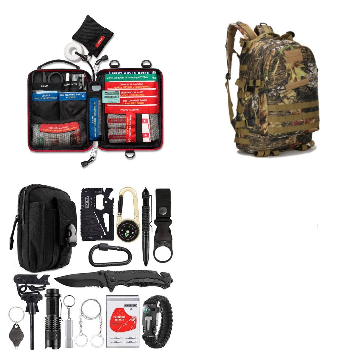 Exclusive Wild Survival Equipment & SOS Defense Kit — A — Alternate View 13