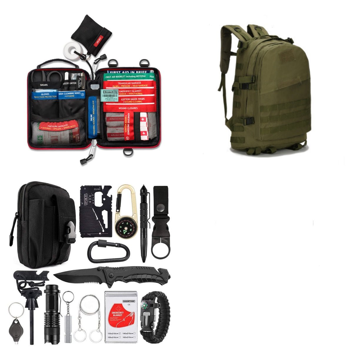 Exclusive Wild Survival Equipment & SOS Defense Kit — A — Alternate View 9