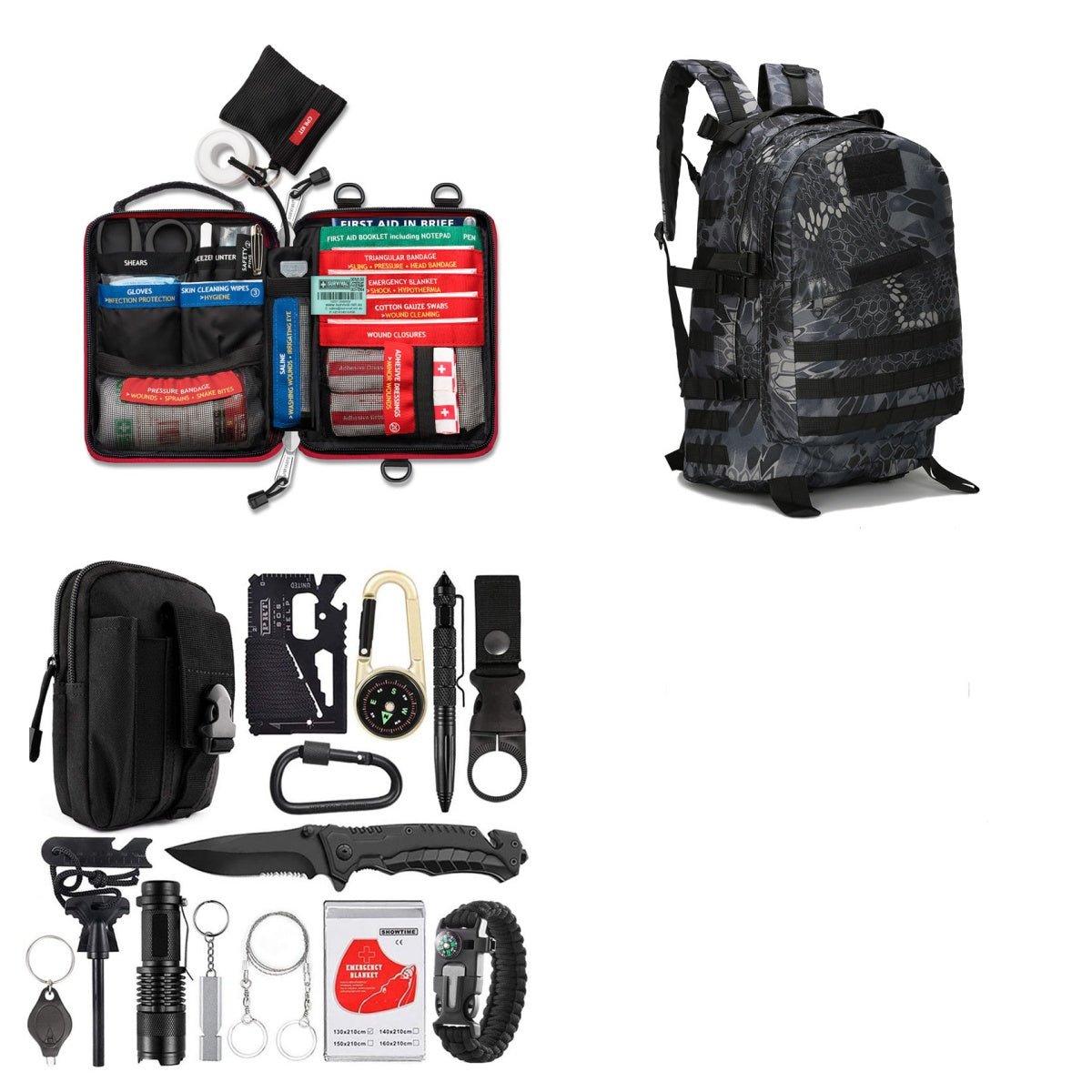 Exclusive Wild Survival Equipment & SOS Defense Kit — A — Alternate View 11