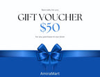 Exclusive AmiraMart Gift Card, the perfect gift! — $10.00 — Back View