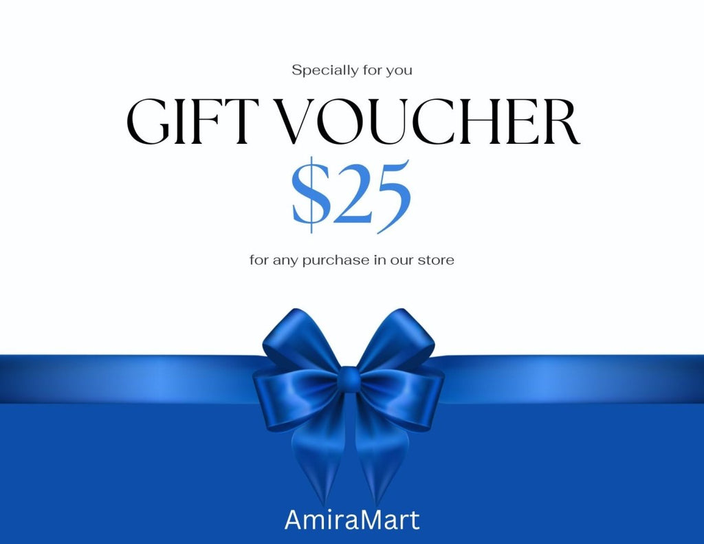 Exclusive AmiraMart Gift Card, the perfect gift! — $10.00 — Side View