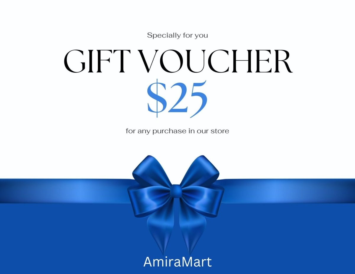 Exclusive AmiraMart Gift Card, the perfect gift! — $10.00 — Side View