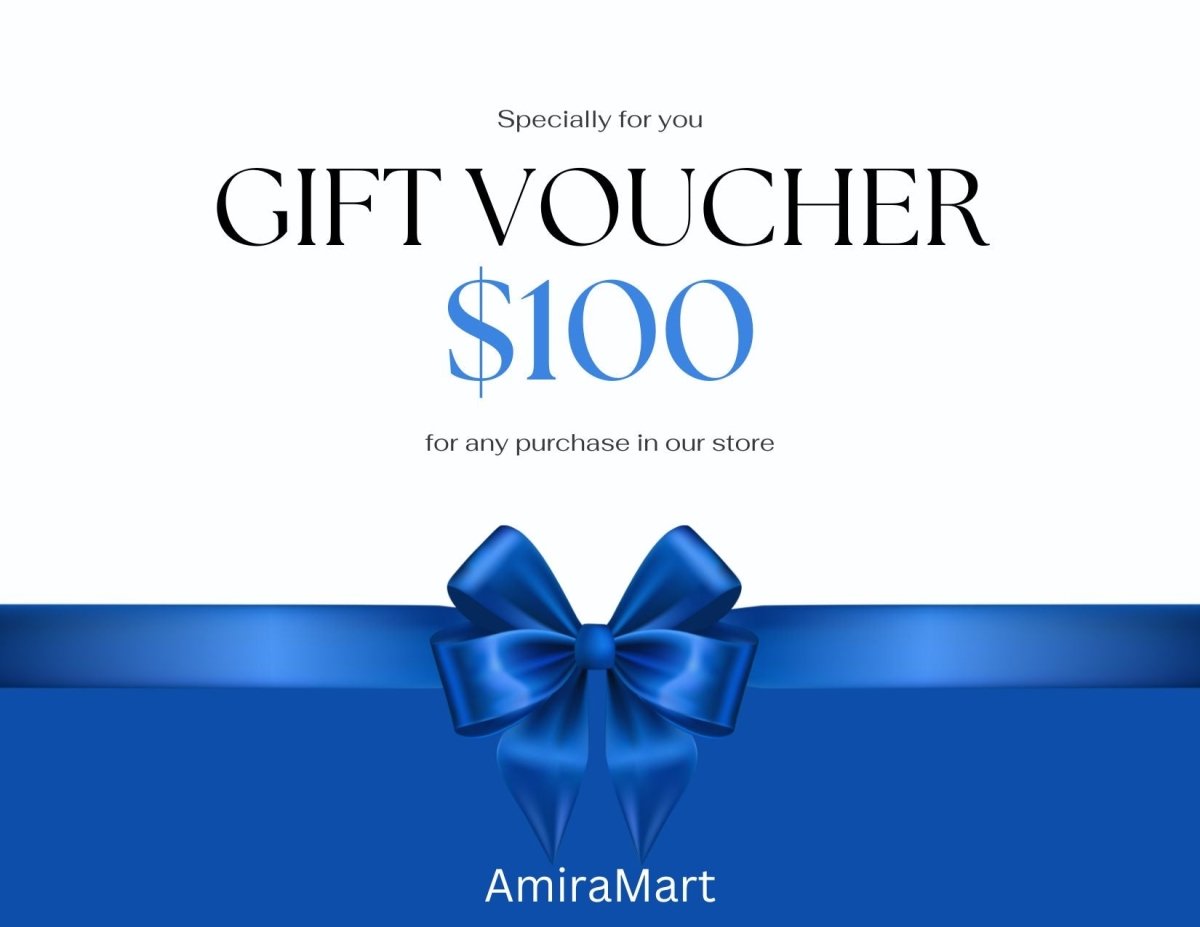 Exclusive AmiraMart Gift Card, the perfect gift! — $10.00 — Top View