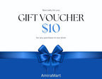 Exclusive AmiraMart Gift Card, the perfect gift! — $10.00 — Front View