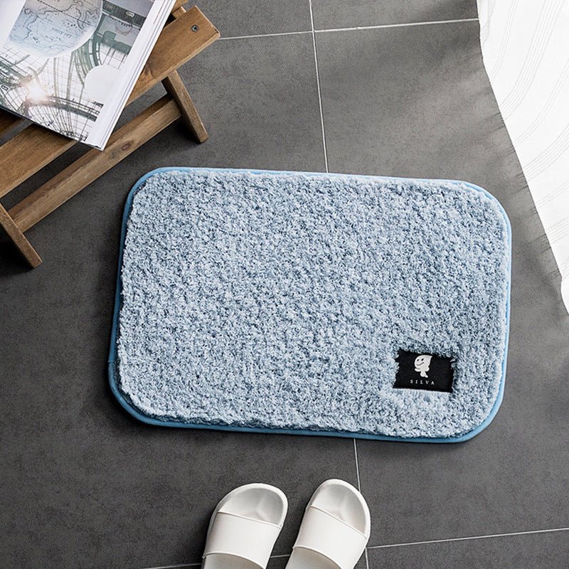 Exclusive Anti-Slip Bathroom Mat | Safe & Stylish — Lava ash — Size 40x60 — Detail View