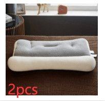 Exclusive Neck Protection Pillow - Soybean Fiber — Grey — Size 40x60cm — Width 1PC — Alternate View 17