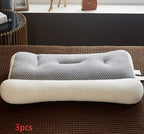 Exclusive Neck Protection Pillow - Soybean Fiber — Grey — Size 40x60cm — Width 1PC — Alternate View 19