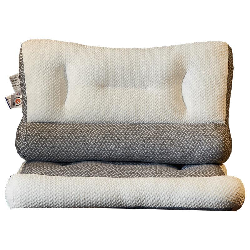 Exclusive Neck Protection Pillow - Soybean Fiber — Grey — Size 40x60cm — Width 1PC — Detail View