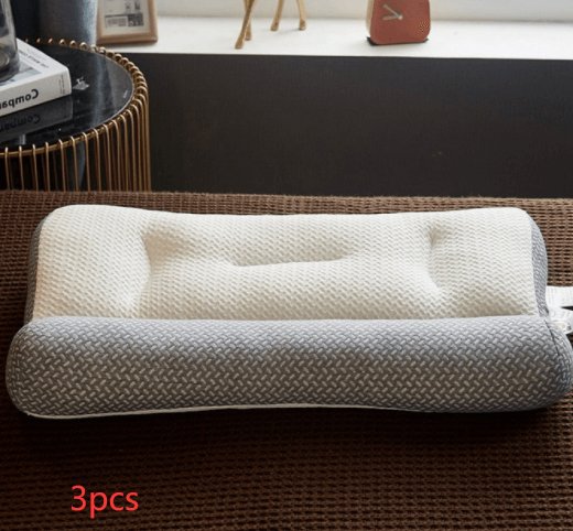 Exclusive Neck Protection Pillow - Soybean Fiber — Grey — Size 40x60cm — Width 1PC — Alternate View 8
