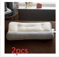 Exclusive Neck Protection Pillow - Soybean Fiber — Grey — Size 40x60cm — Width 1PC — Alternate View 12