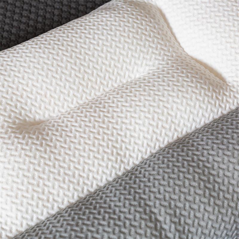 Exclusive Zoned Knit Neck Support Pillow — Grey — Size 1PCS — Lifestyle View