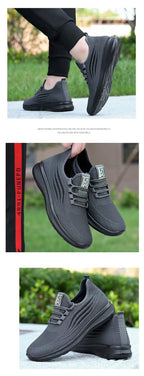 Exclusive Antiskid Breathable Sports Shoes | Comfort & Performance — Black — Size 39 — Alternate View 11