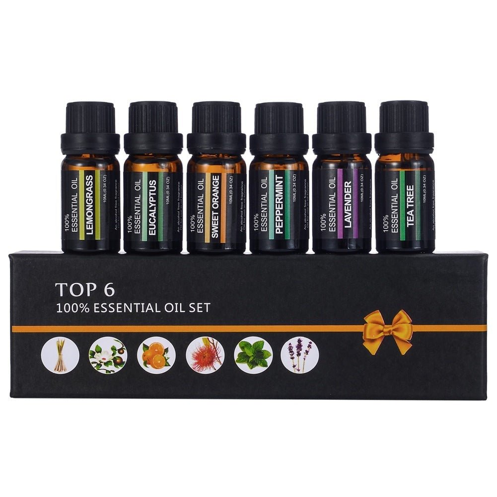 Exclusive Aroma Diffuser Essential Oil Combination — 6 PC — Detail View