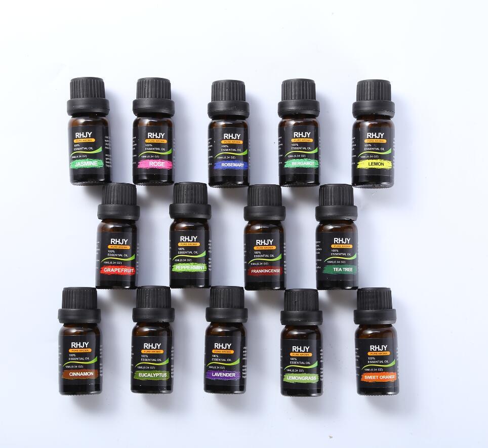 Exclusive Aromatherapy Essential Oil Set — 10ml 14 incense — Detail View