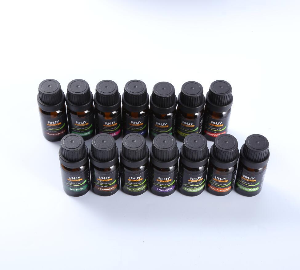 Exclusive Aromatherapy Essential Oil Set — 10ml 14 incense — Top View