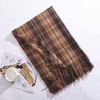Exclusive Artificial Cashmere Scarf — Black — Size 200X68cm — Alternate View 11