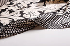 Exclusive Artificial Silk Small Square Towel Style — Red Paper Cut — Size 90x90 — Alternate View 13