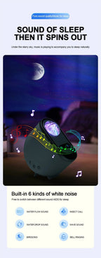 Exclusive Aurora Borealis Starlight Projector — White — Size USB — Alternate View 8