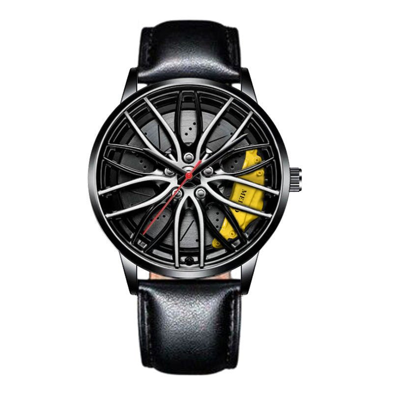 Exclusive Men's Vacuum Plating Wheel Style — One Belt Red — Alternate View 16