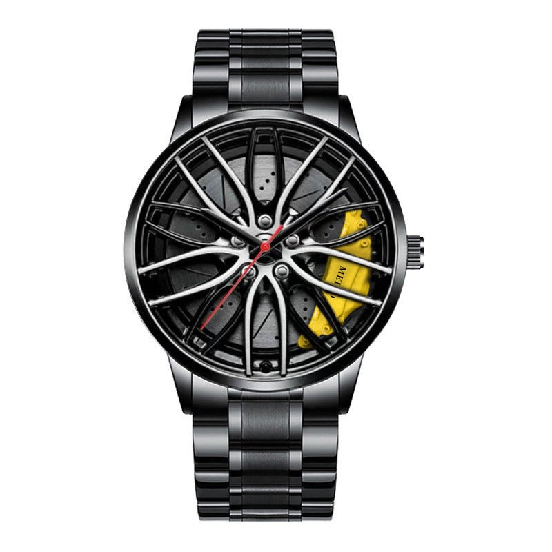 Exclusive Men's Vacuum Plating Wheel Style — One Belt Red — Alternate View 15