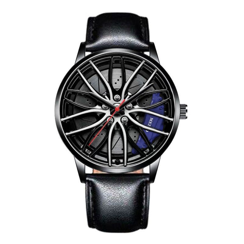 Exclusive Men's Vacuum Plating Wheel Style — One Belt Red — Alternate View 14
