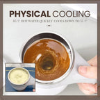 Exclusive Automatic Stirring Cup — Coffee — Back View