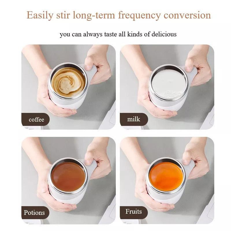 Exclusive Automatic Stirring Cup — Coffee — Detail View