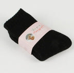 Exclusive Warm Solid Color Pull Socks — Green — Size Uniform code — Lifestyle View